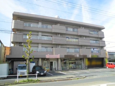 尾張旭市 東山町 Hマンション外壁・屋上塗装 駐輪場屋根交換 駐車場ライン塗装リフォーム